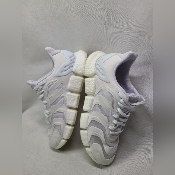 Adidas Mens Climacool Vento Running Sneakers Size 8.5 Triple White - Picture 16 of 16